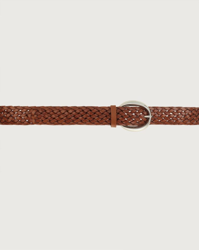 ORCIANI - Cintura - Masculine - Intrecciata - Cuoio