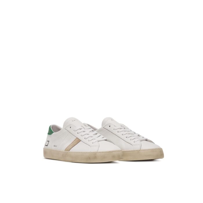 D.A.T.E. - Hill Low Calf - White - Green