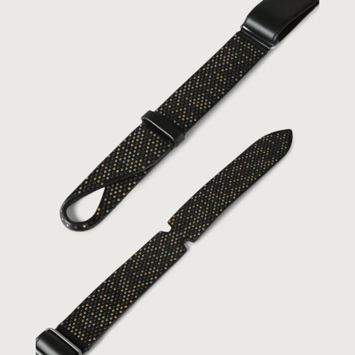 ORCIANI - Cintura - Noubuckle - Bull - Micro borchie