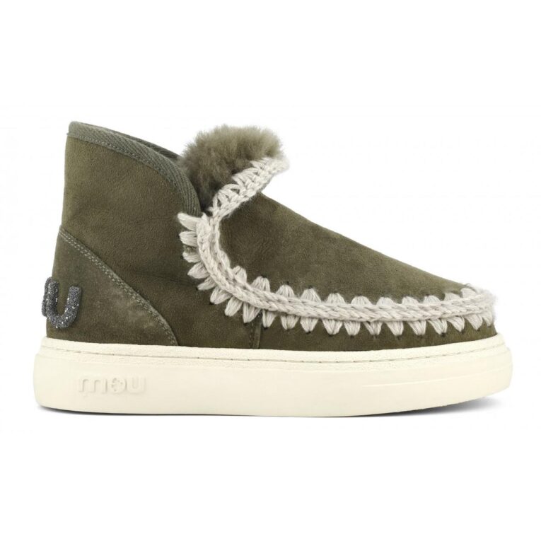 MOU - Eskimo Sneaker - Bold- Glitter Logo - Moos