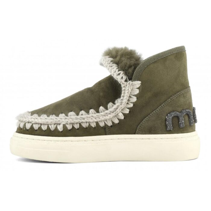 MOU - Eskimo Sneaker - Bold- Glitter Logo - Moos