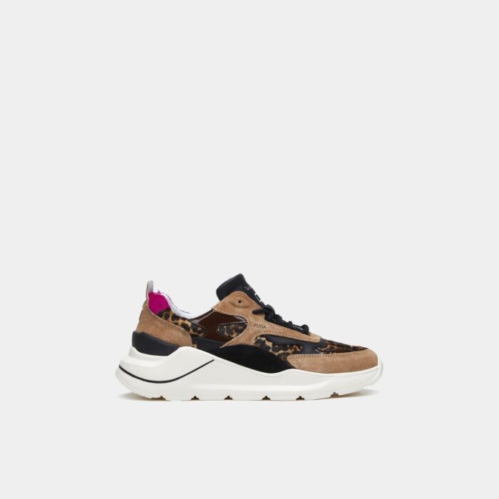D.A.T.E. - Fuga - Pony - Leopard - Black