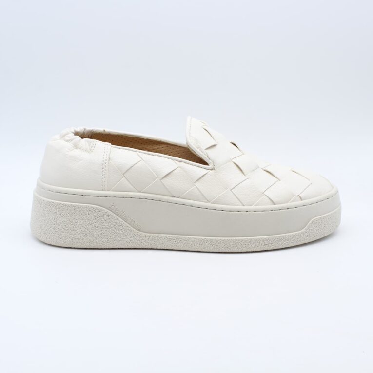 Laura Bellariva - Slip - on - Intreccio - Bianco