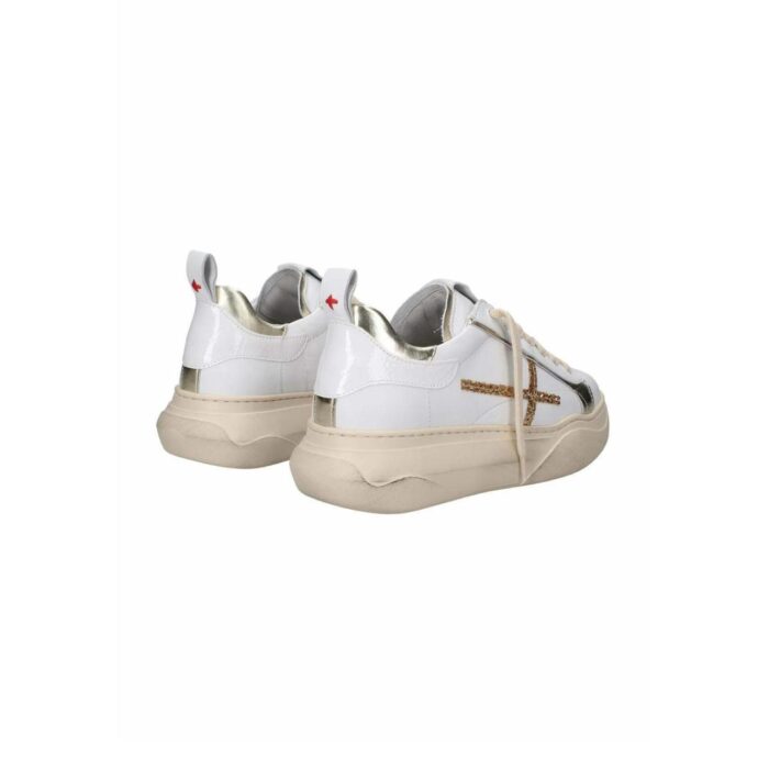 GIO+ - Sneakers - Giada - Combi - White - Gold