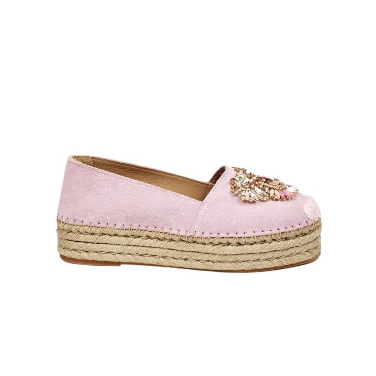 Fiorina - Espadrillas - Kaleido - Scudetto - Velour - Rosa