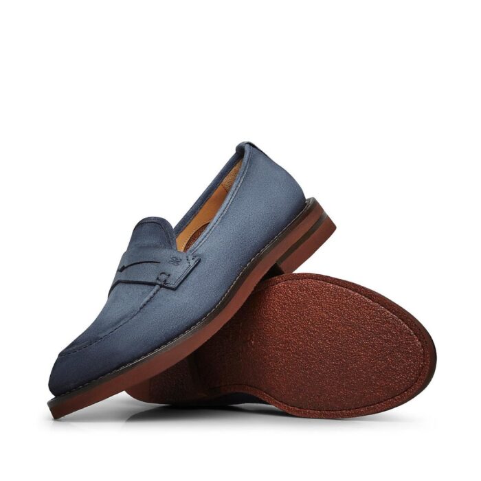 FABI - Mocassino - Alex - Camoscio - Denim