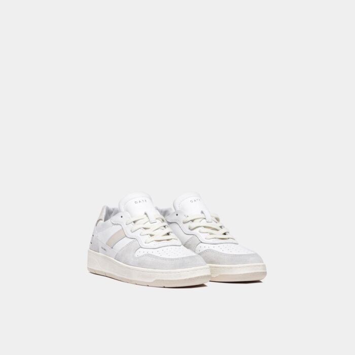 D.A.T.E. - COURT 2.0 - Vintage - Calf - White
