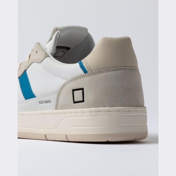 D.A.T.E. - COURT 2.0 - Vintange - Calf - White - Bluette