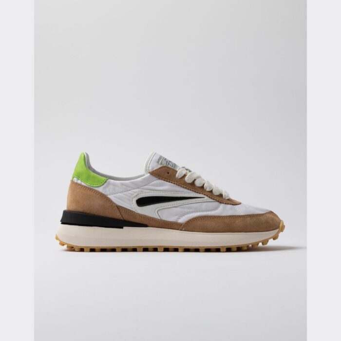 D.A.T.E. - Atletha - Nylon - White - Apple
