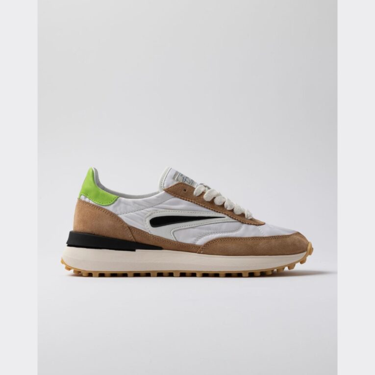D.A.T.E. - Atletha - Nylon - White - Apple
