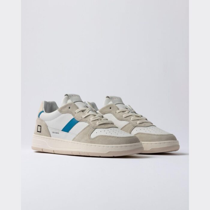 D.A.T.E. - COURT 2.0 - Vintange - Calf - White - Bluette