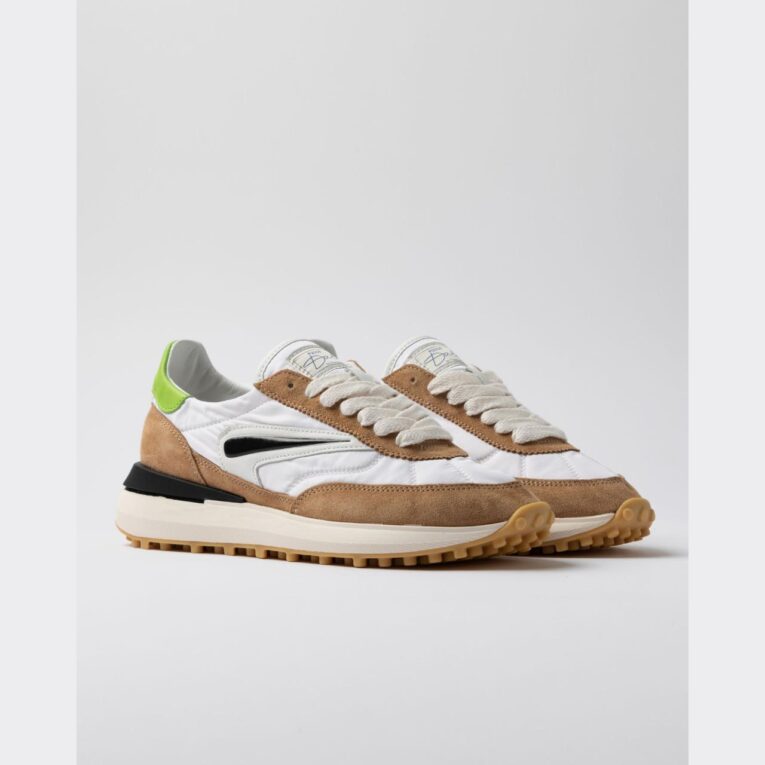 D.A.T.E. - Atletha - Nylon - White - Apple