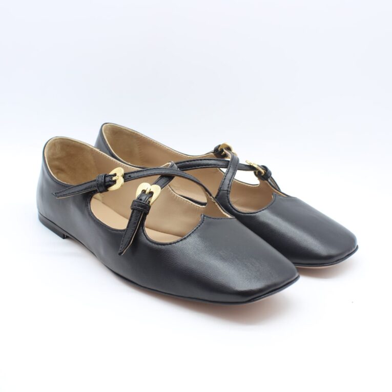 A.BOCCA - Ballerina - Two for Love - Nappa - Nero
