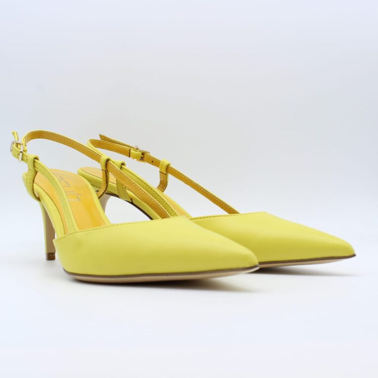 NCUB - Slingback - Nick - Nappa - Giallo