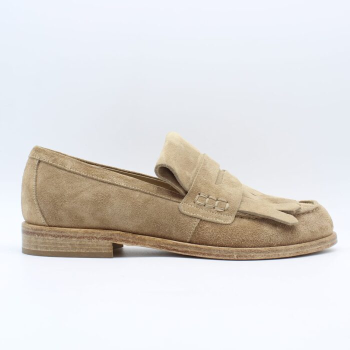 Laura Bellariva - Mocassino - Velour - Mou - Frange