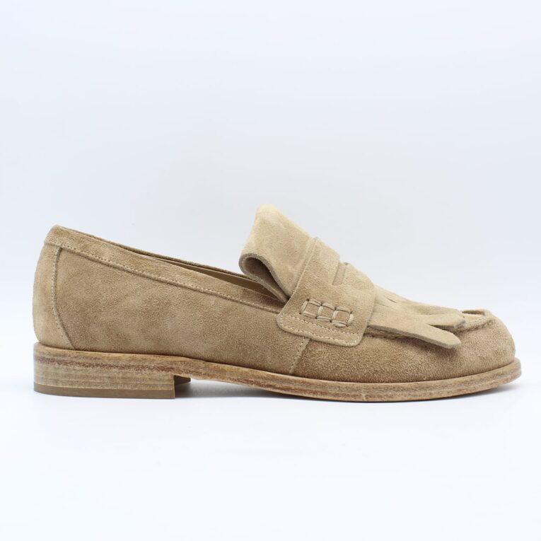 Laura Bellariva - Mocassino - Velour - Mou - Frange