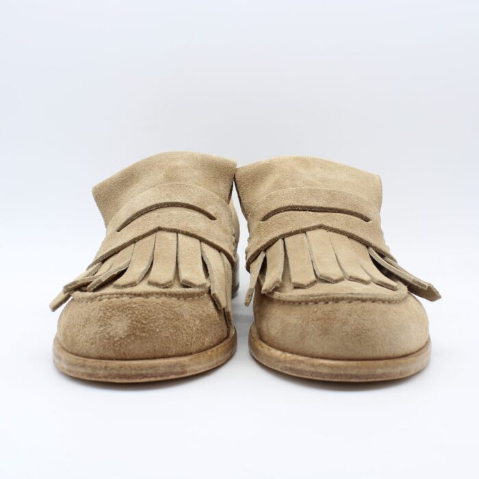 Laura Bellariva - Mocassino - Velour - Mou - Frange