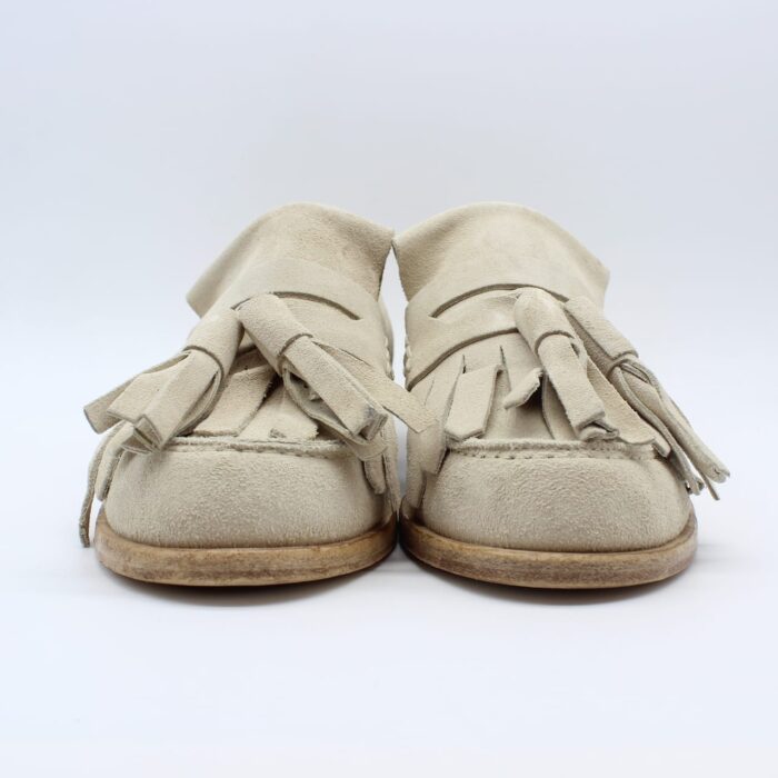 Laura Bellariva - Mocassino - Velour - Calcare - Frange - Nappine