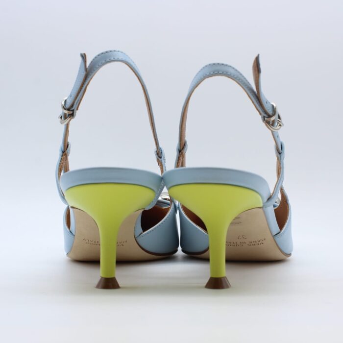 Lella Baldi - Slingback - Venus - Sky - Borchie