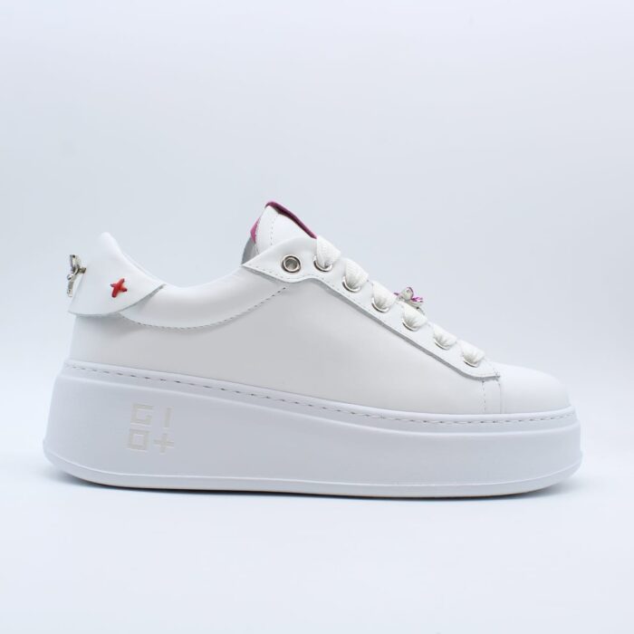 GIO+ - Sneakers - Pia - Libellula - White - Fuxia