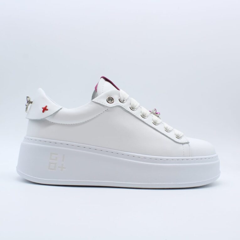 GIO+ - Sneakers - Pia - Libellula - White - Fuxia