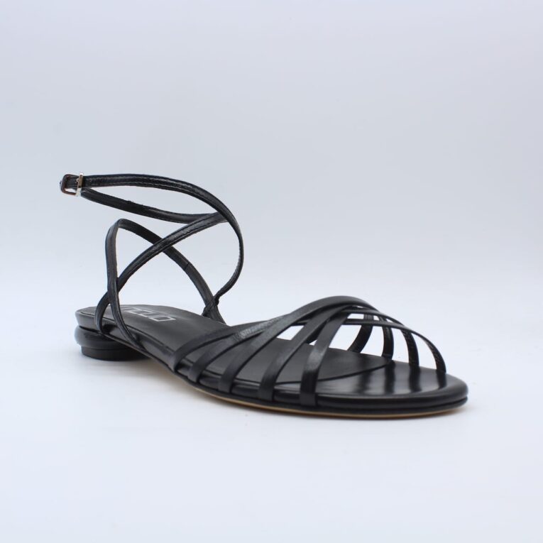 NCUB - Sandalo - Stich - Pelle - Nero