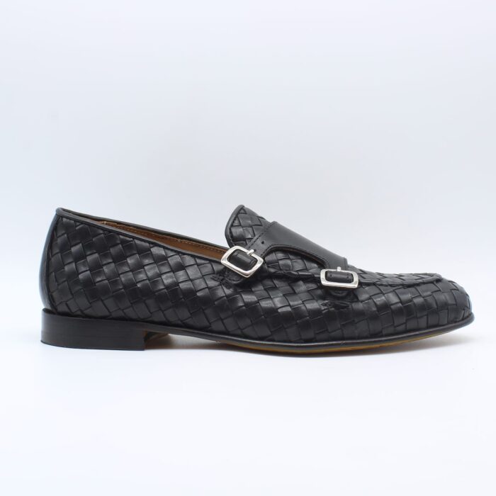 CERBERO - Scarpa - Doppia Fibbia - Interccio - Black
