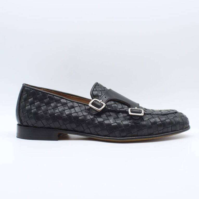 CERBERO - Scarpa - Doppia Fibbia - Interccio - Black
