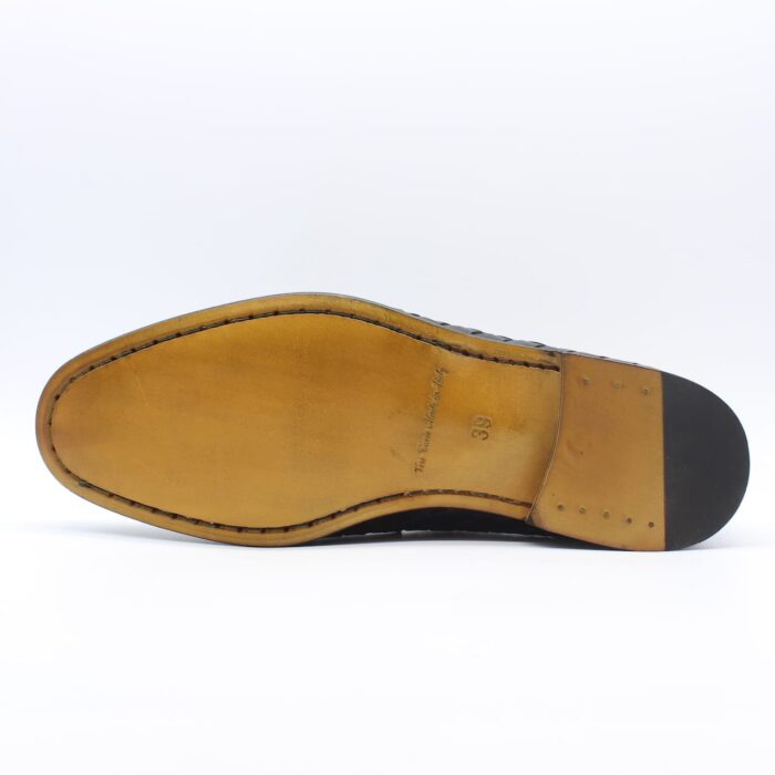 CERBERO - Scarpa - Doppia Fibbia - Interccio - Black