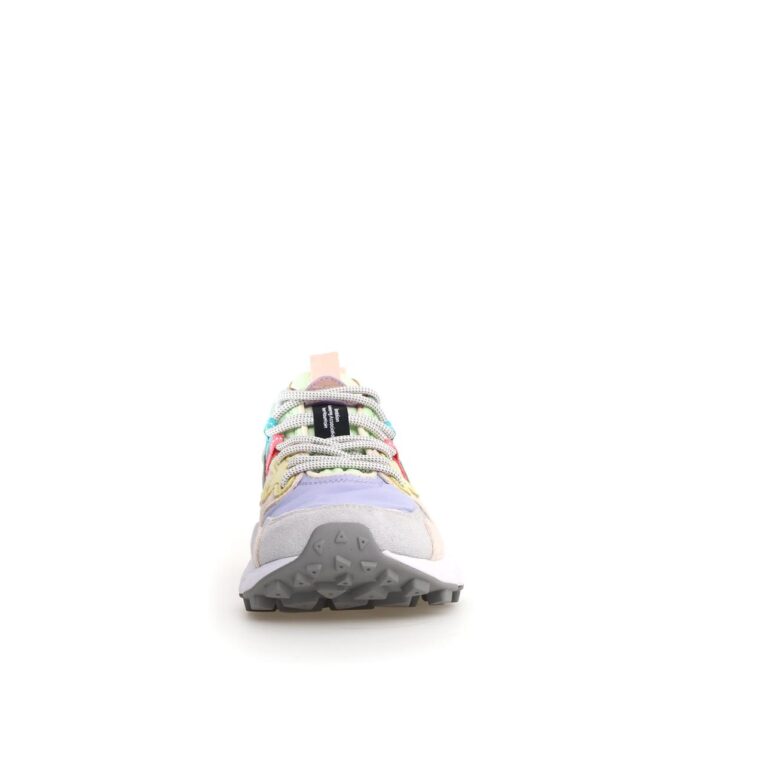 Flower Mountain - Sneakers - Yamano - 3 - Suede - Tessuto - Grigio chiaro