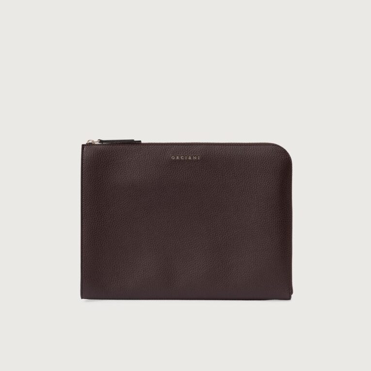 ORCIANI - Pochette - Slim - Micron - Ebano
