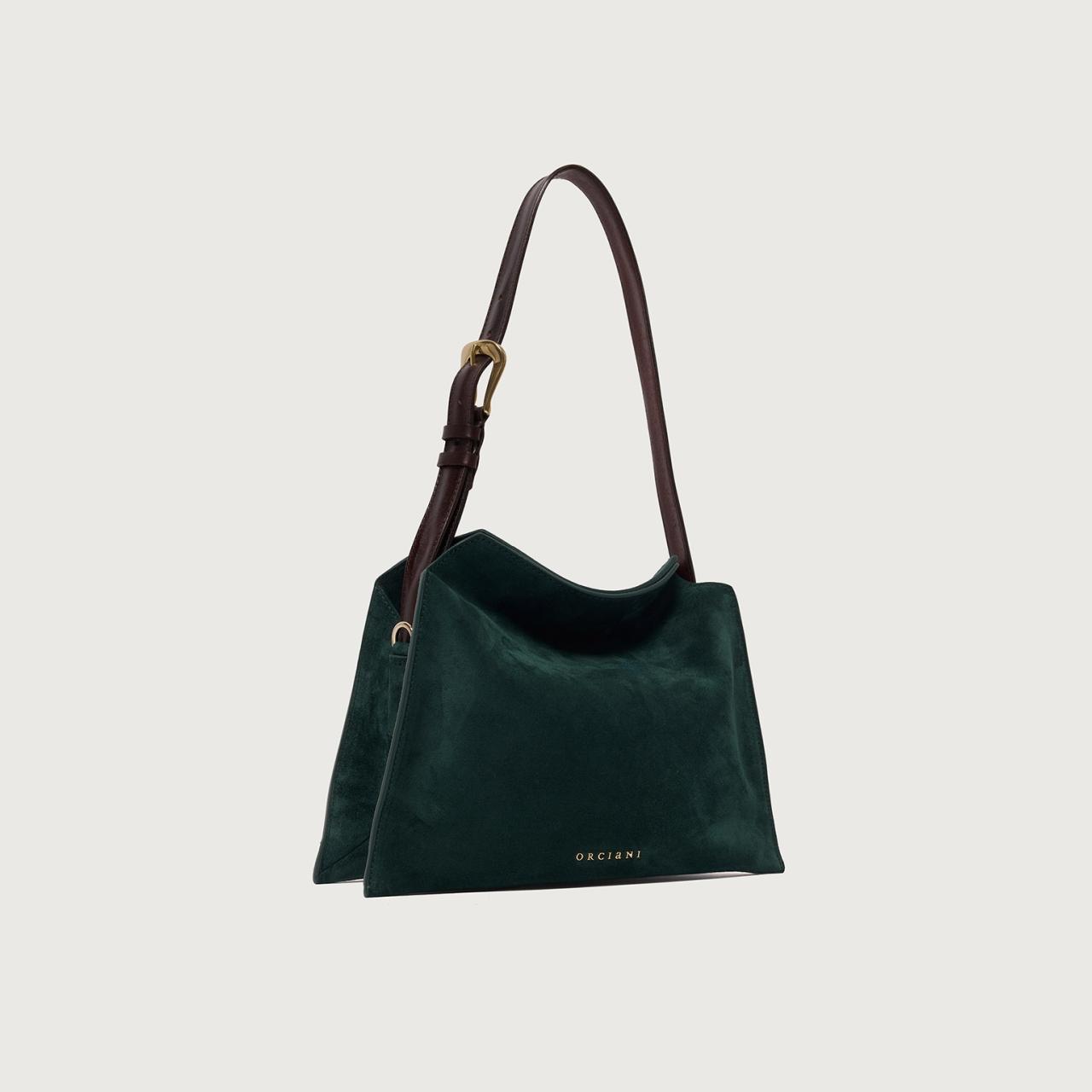 ORCIANI - Borsa - Trinity - Small - Peach - Oro -Felce