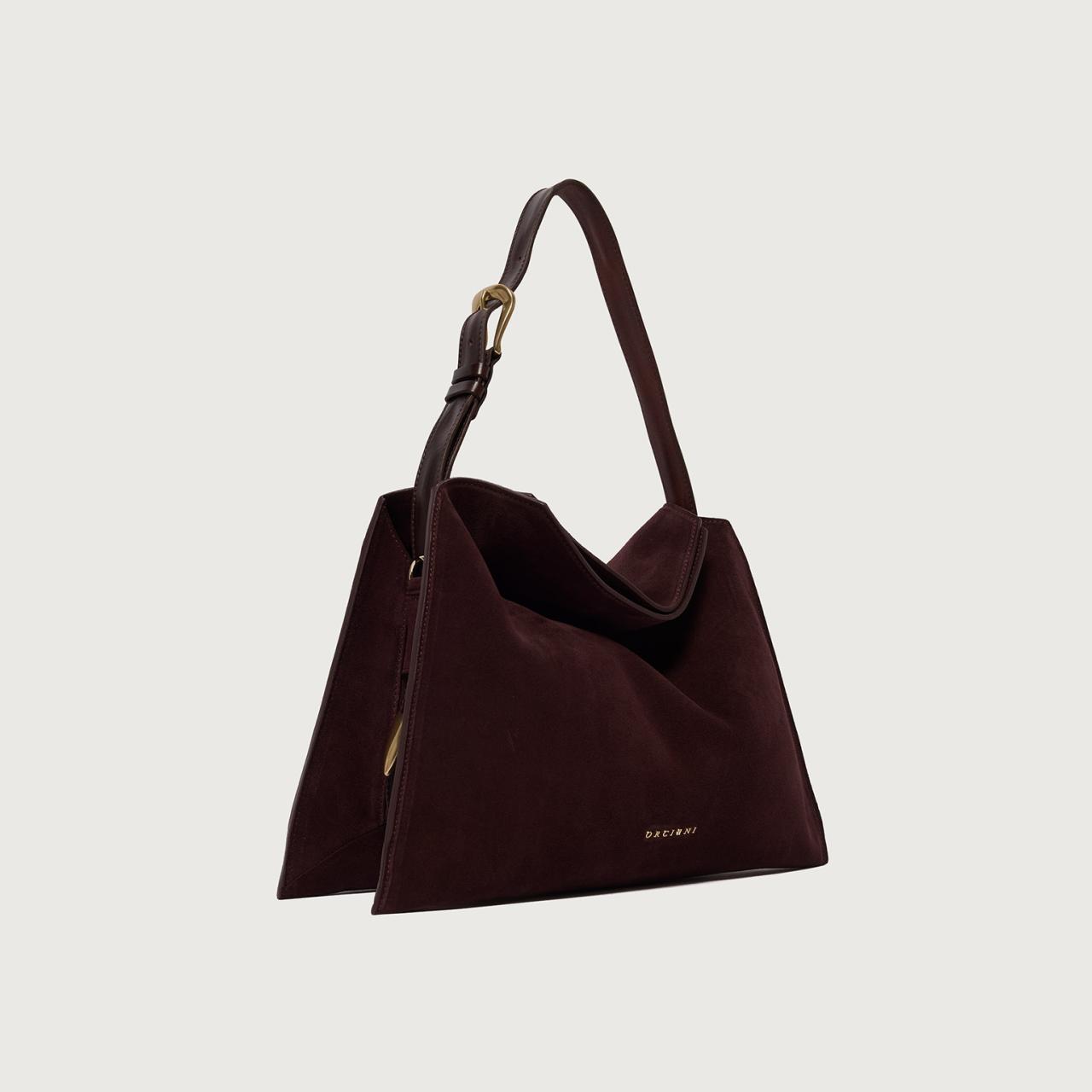 ORCIANI - Borsa - Trinity - Midi - Peach - Oro -Burgundy