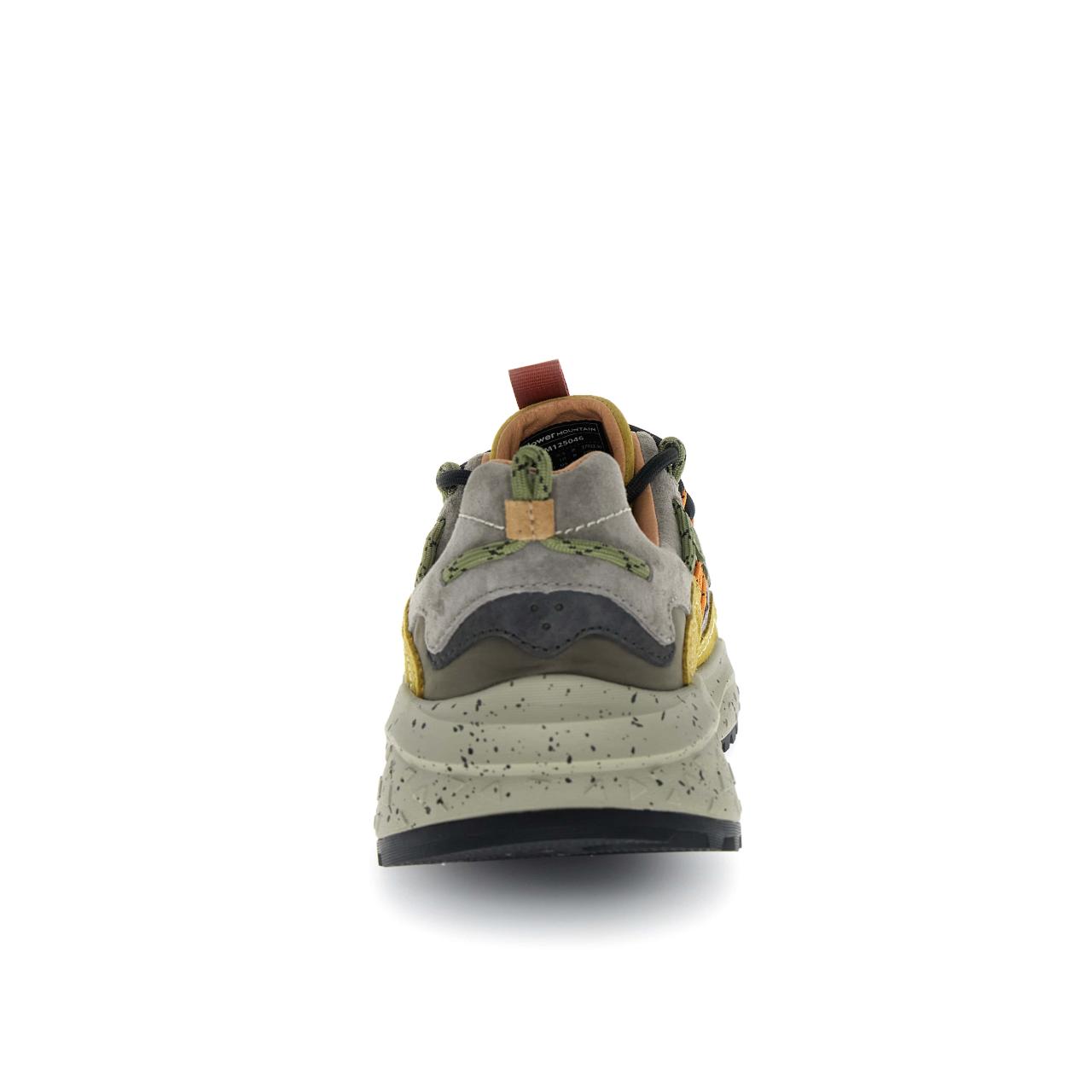 Flower Mountain - Sneakers-YAMABUSHI-3-MAN-Marrone scuro-Tortora