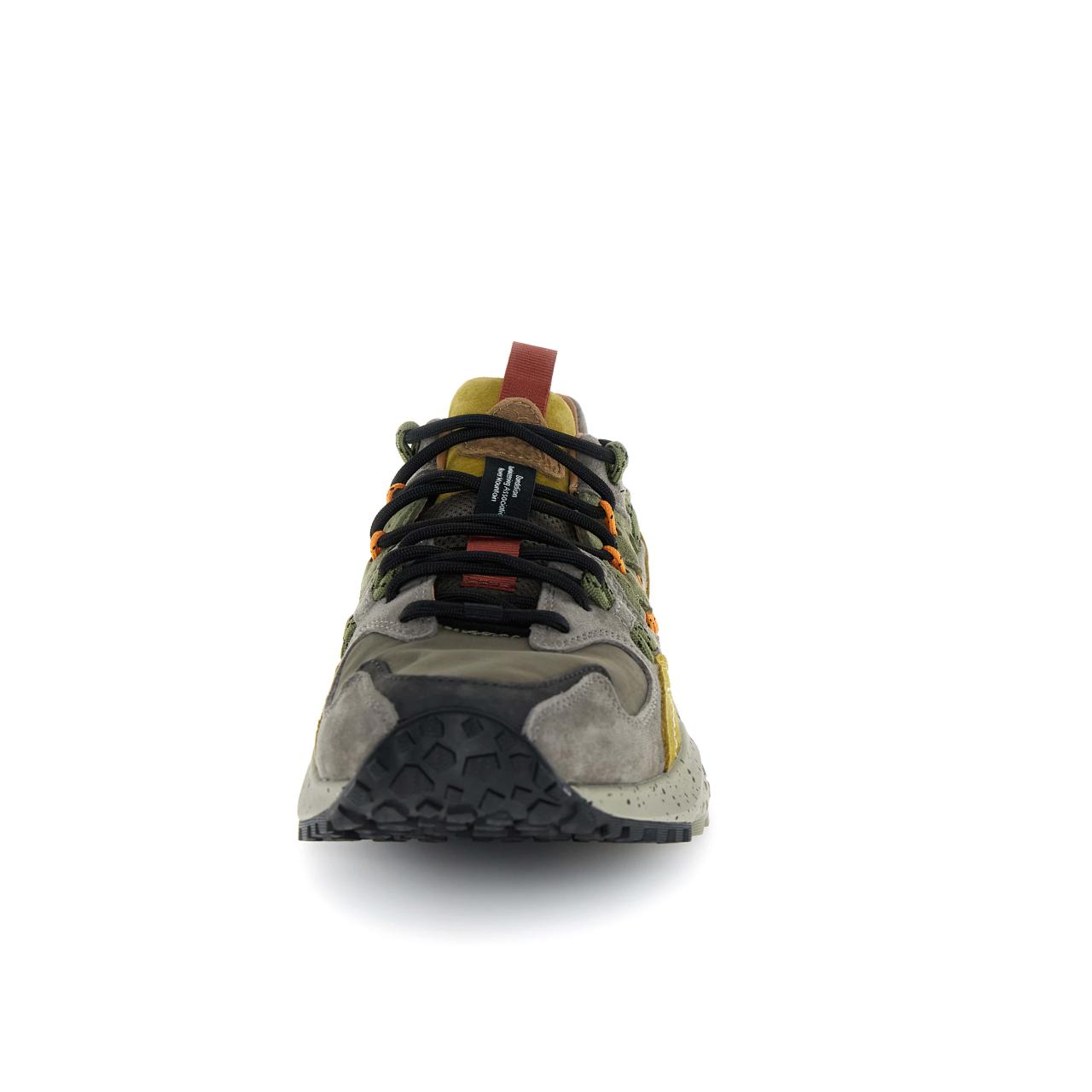 Flower Mountain - Sneakers-YAMABUSHI-3-MAN-Marrone scuro-Tortora