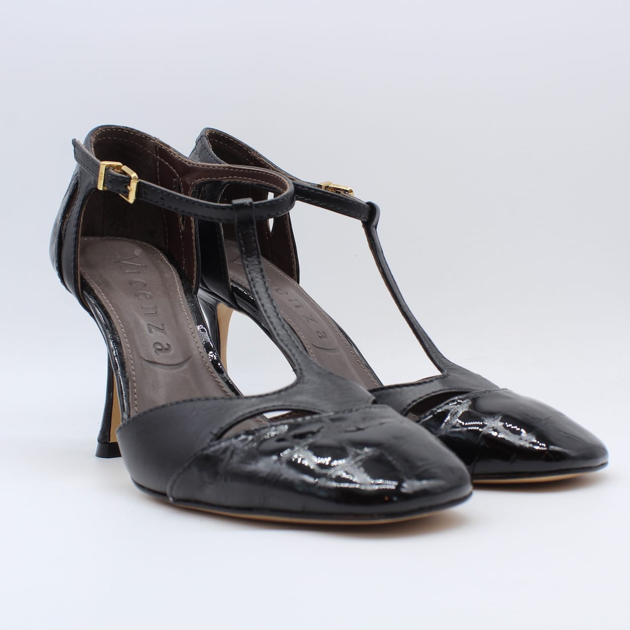 VICENZA - Sandalo - Mary Jane-Nero