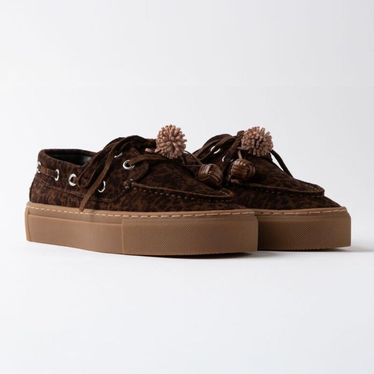 D.A.T.E. - CALETTA - SUEDE - LEOPARD