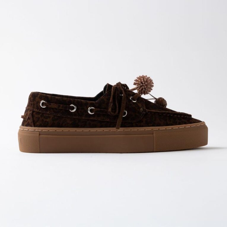 D.A.T.E. - CALETTA - SUEDE - LEOPARD
