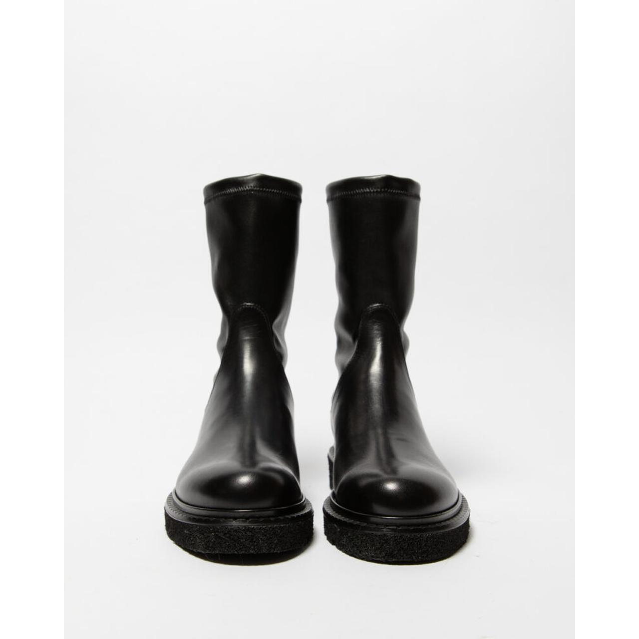 GUGLIELMO ROTTA -TROCHETT0-KREMS NAPPA-DAVIDSON BLACK